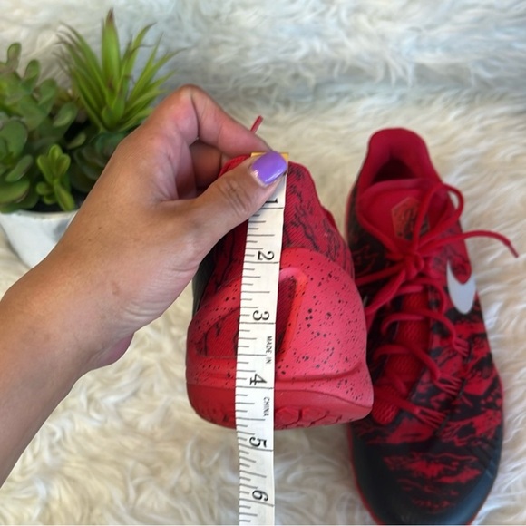 Nike Men’s Hyperchase PE James Harden Camo Red/Black Basketball Shoes Size 12 - Picture 8 of 12
